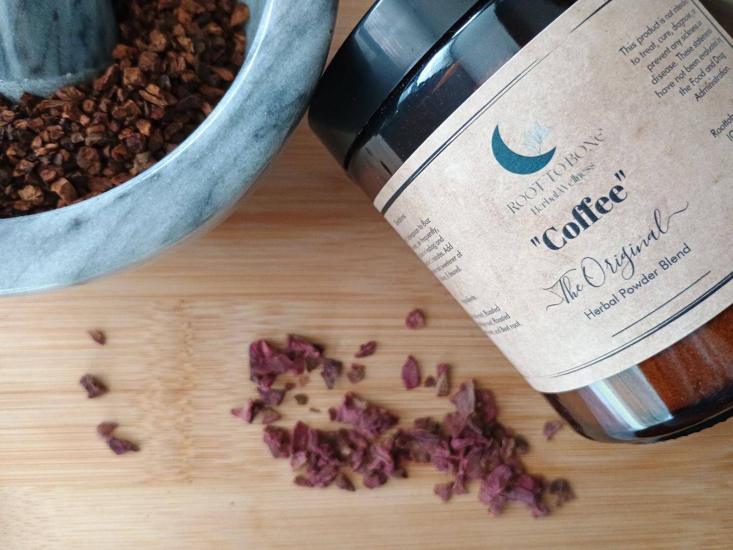 delicious coffee alternative, drink instead of coffee or in addition to. no jitters, helps you to go to the bathroom