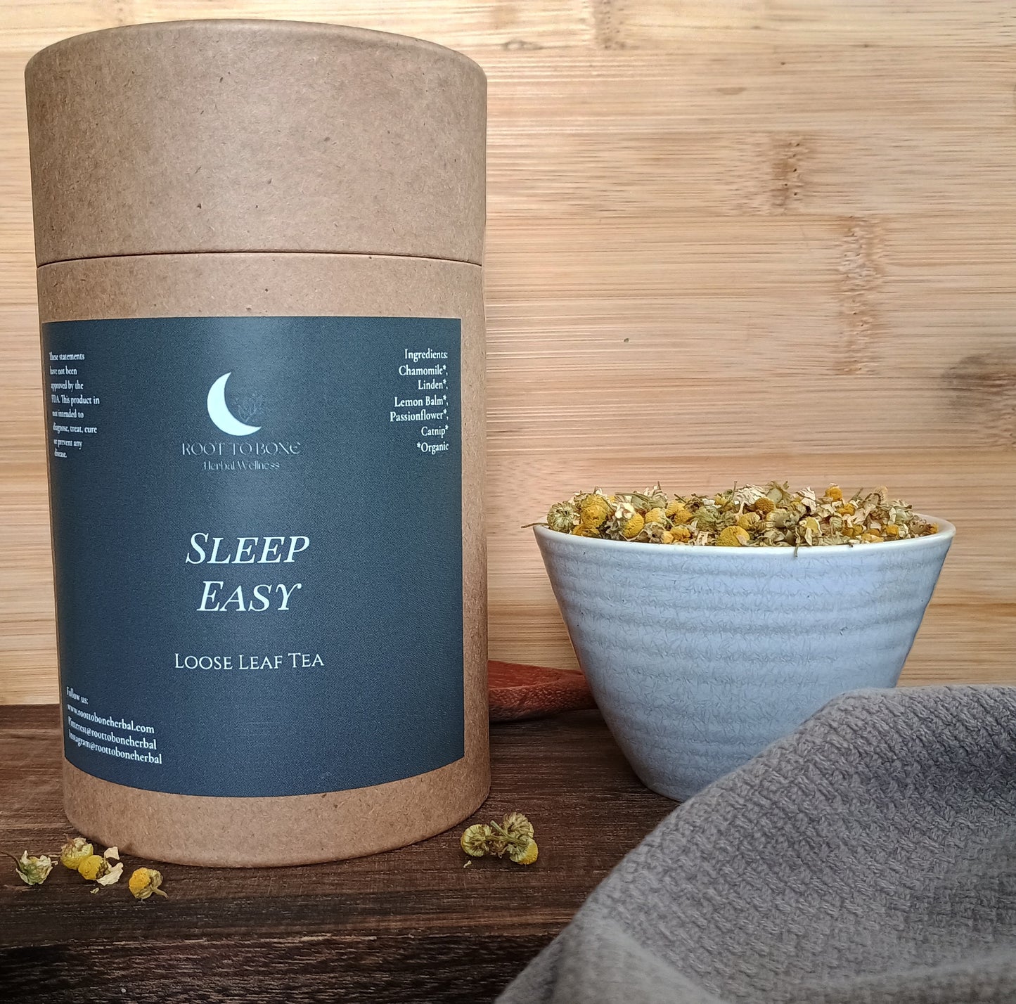 safe herbs to drink for help falling asleep