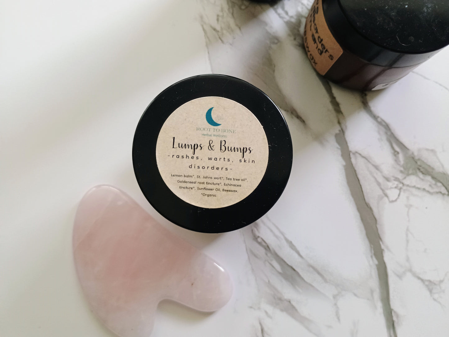 Herbal salves for lumps and bumps on skin