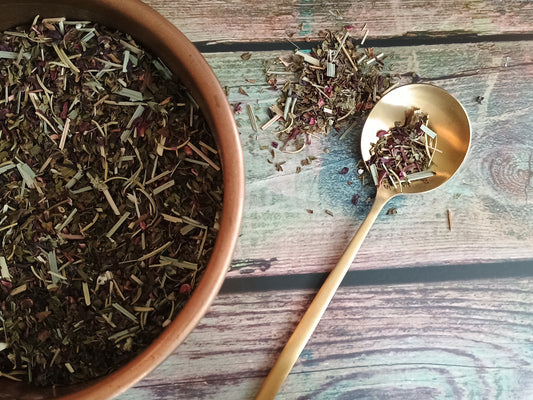 Herbal loose leaf tea