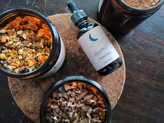 Herbs and tinctures for gentle detox