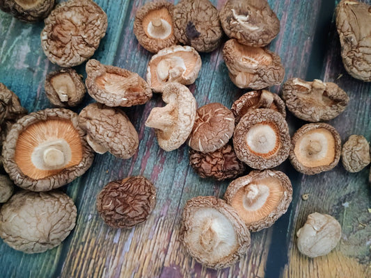 Dried shiitake mushrooms