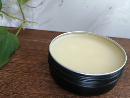 comfrey root, angelica root, and beeswax create a soothing salve to ease any muscle ache